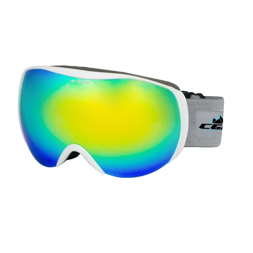 CGM 780A JOY Casco protettivo bianco con occhiali Iridium Plus Gold