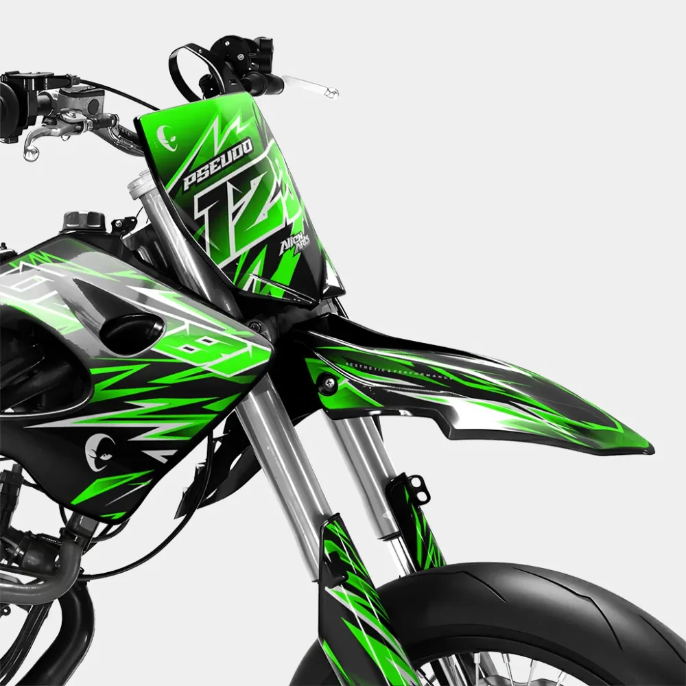 CIEL - Kit decorativo DERBI 50cc - Verde