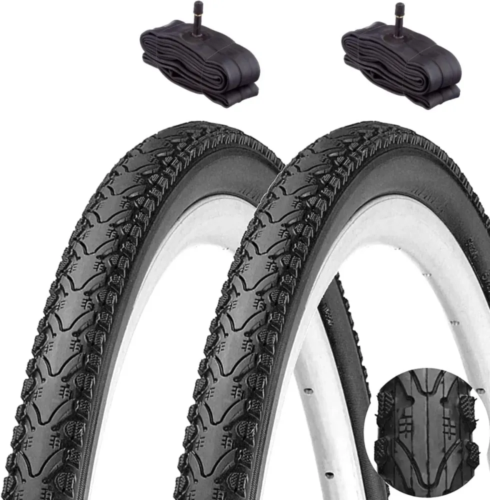 1 copertone 28x15/8x1 3/4 + camera america copertoni bici trekking mtb ibrida