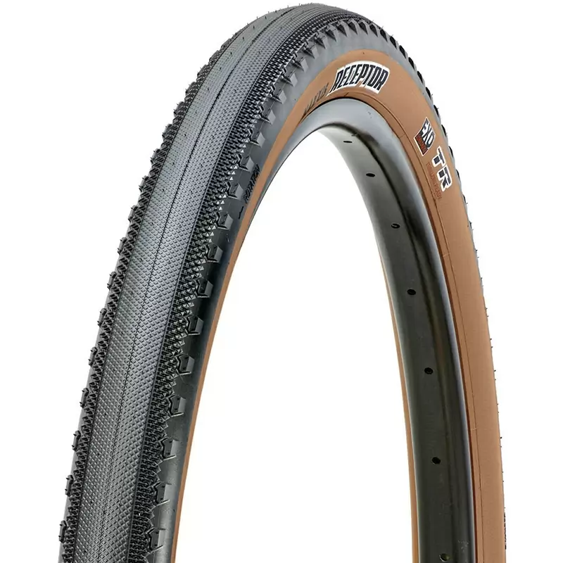 COPERTONE MAXXIS RECEPTOR 650X47B EXO TR TANWALL BLACK PARA 120 TPI