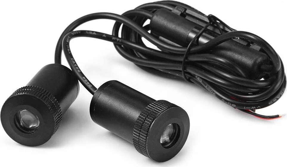 Coppia Faretti Led Cortesia Sottoporta Per Auto Luci Led Proiettore Logo