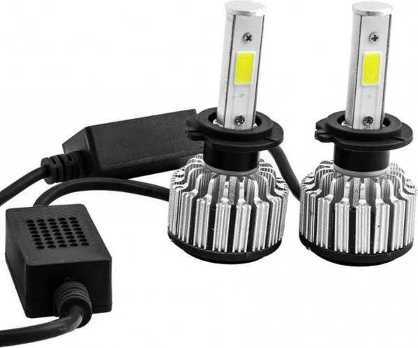 Coppia Lampada 4s Faro Headlight H11 6000k Led28w Bulbi Ricambi Luce Auto Camper
