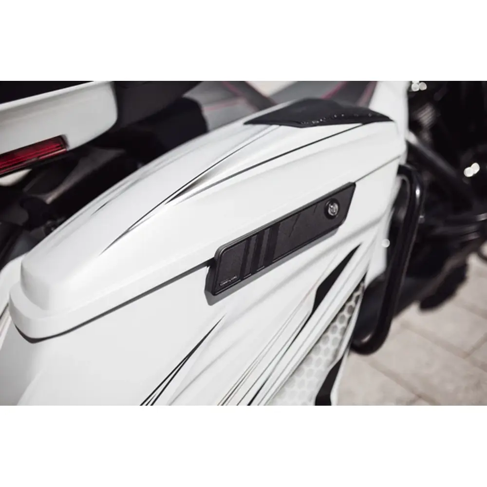 Copri chiusure per borse laterali Tommy & Sons per Harley
