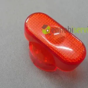 Copripulsante micro ferro vtt 2000 rosso pc trasparente Polti