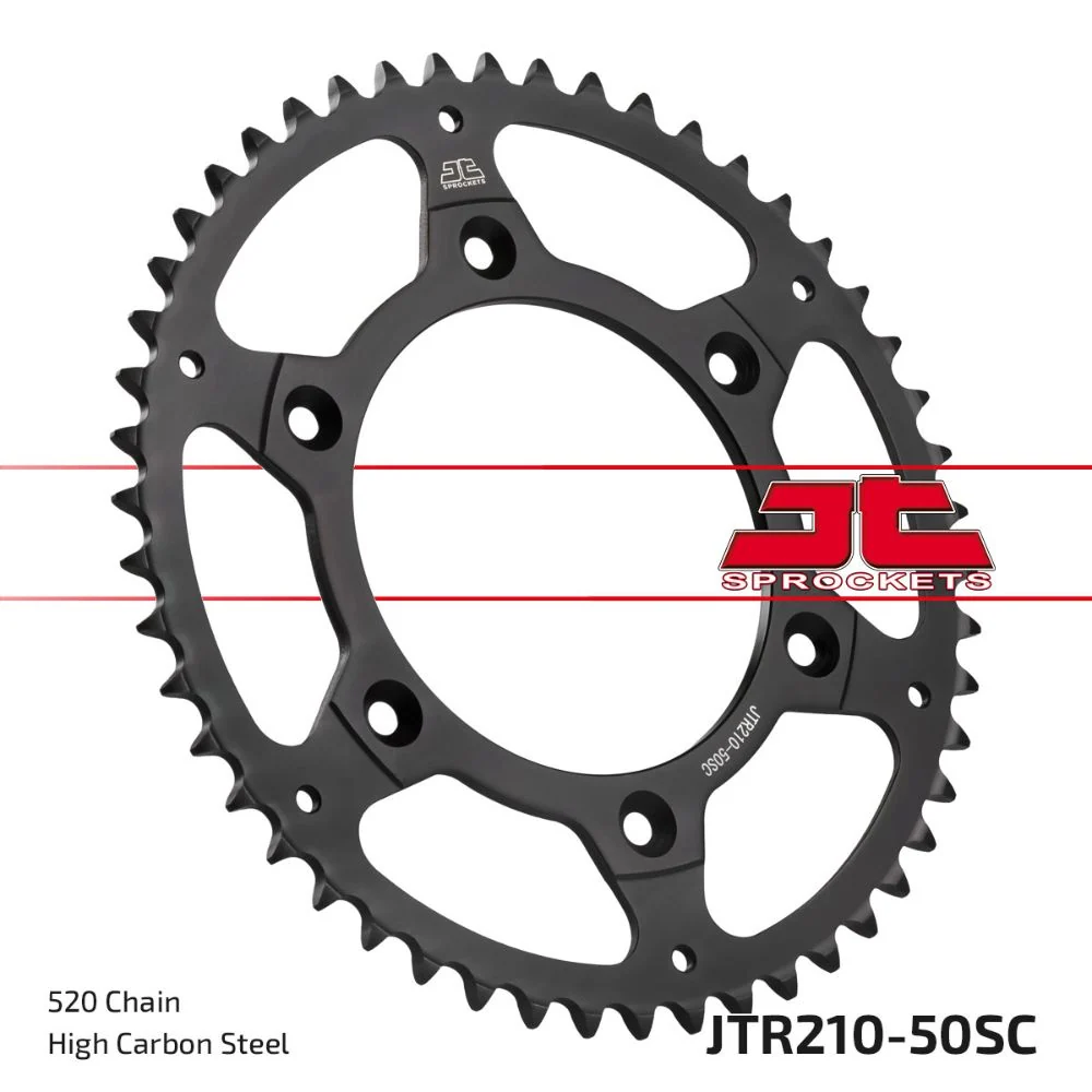 Corona JT acciaio 50 denti scaricata Beta XTRAINER 250 17-25
