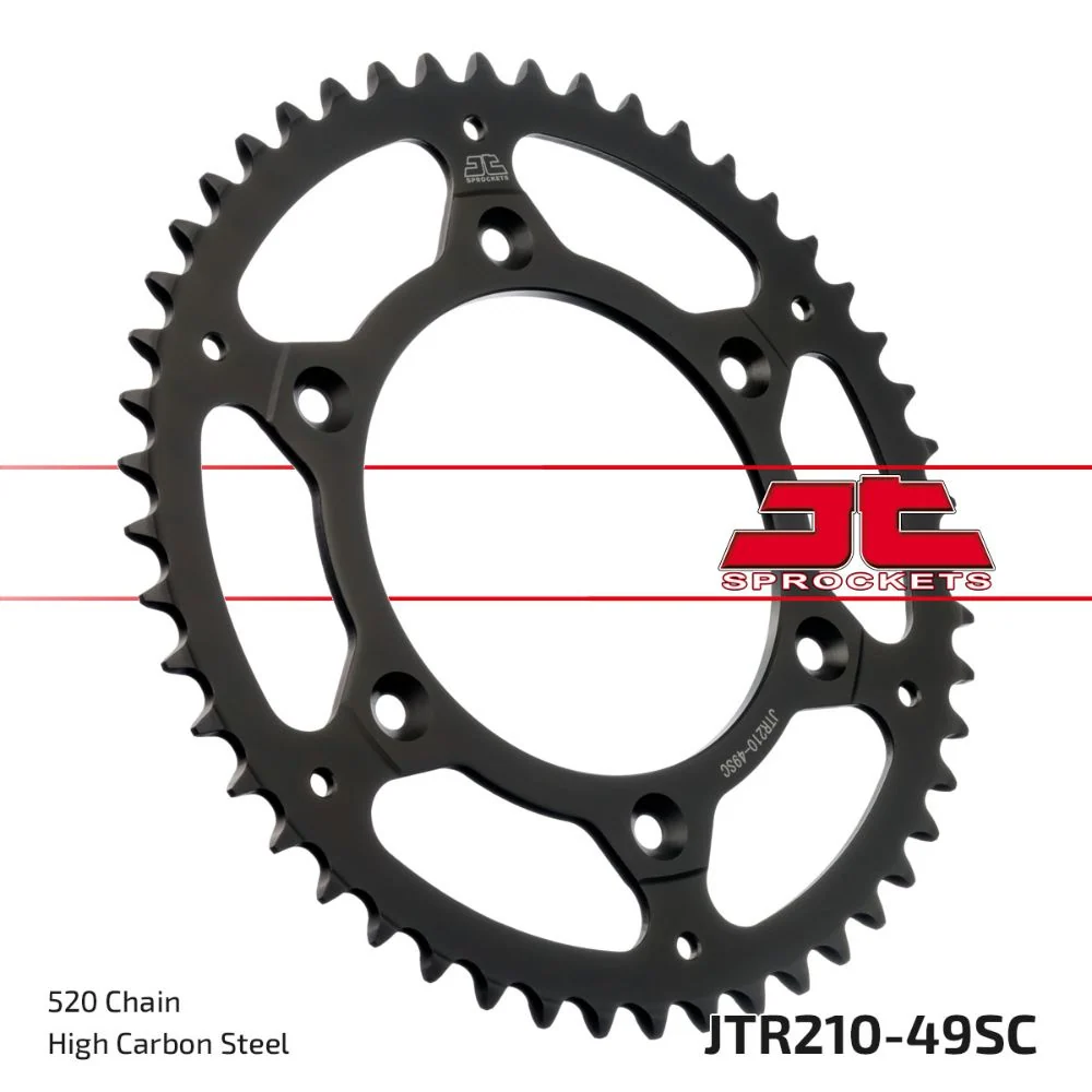 Corona JT acciaio 49 denti scaricata Beta XTRAINER 250 17-25