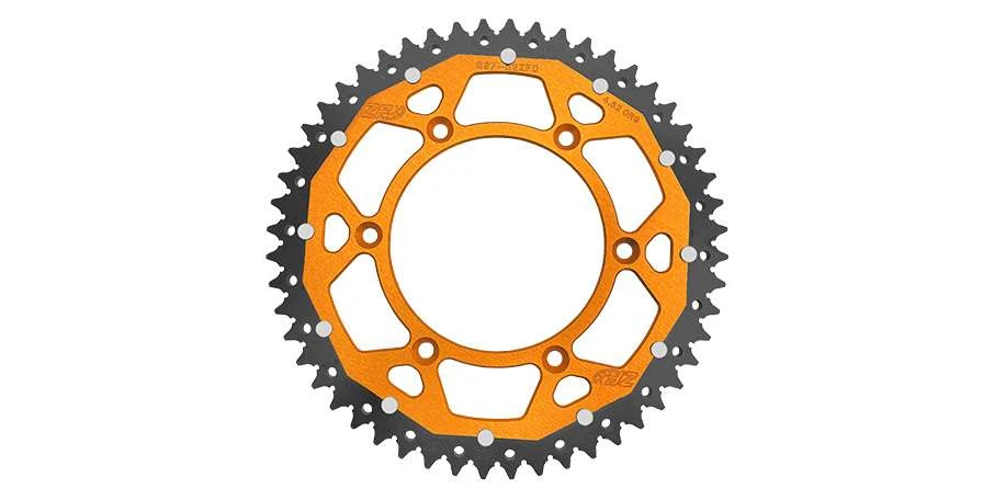 Corona ZF Dual 52 denti arancione Husqvarna TE 250 14-25