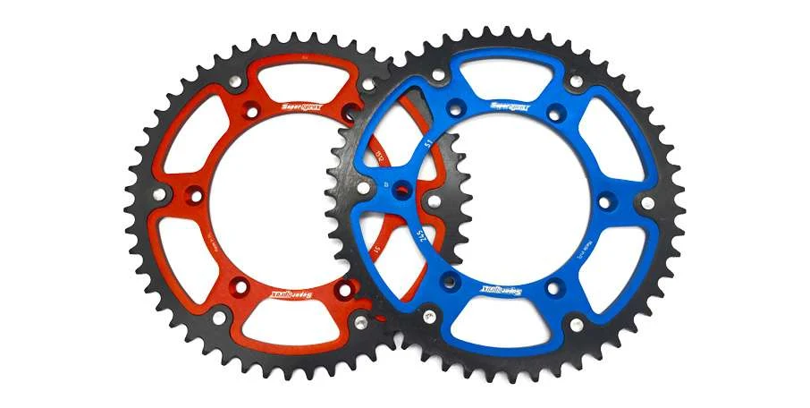 Corona stealth WRP 51 denti rossa Ktm SX 150 09-22