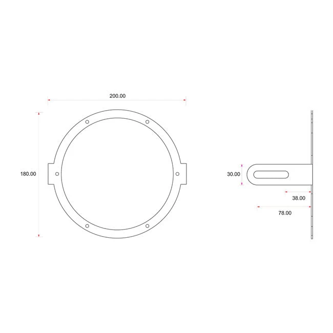C-Racer Griglia faro universale e kit lins No3