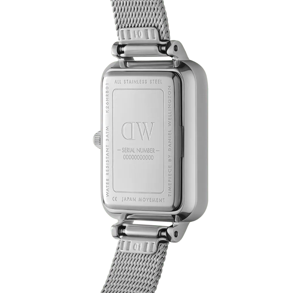 Quadro Pressed Sterling 20x26mm Daniel Wellington