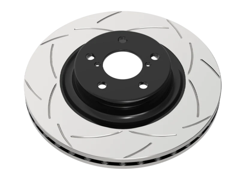 DBA 08-15 Mitsubishi EVO X Street T2 Slotted Front Brake Rotor