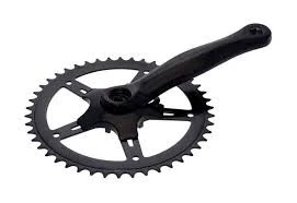Black 42T aluminum crankset Default Vendor