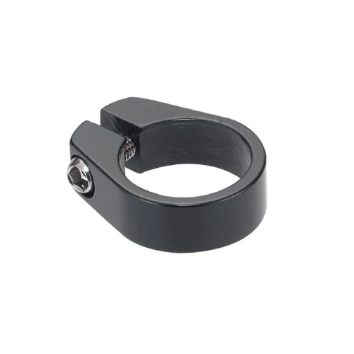Black Seatpost Clamp 28.6mm Default Vendor