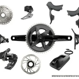 Complete SRAM RIVAL AXS DISC 2X12 WIDE groupset Default Vendor