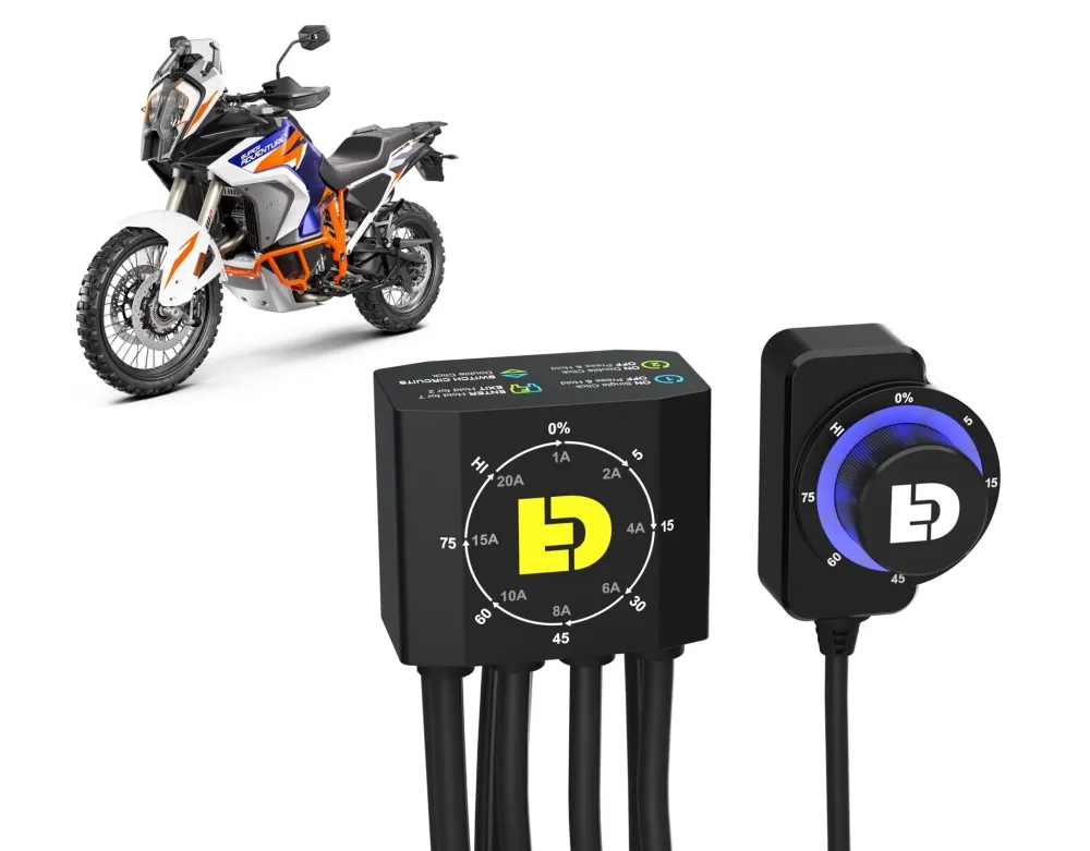 Controller illuminazione DialDim™ per KTM 1290 Adventure '21- DENALI Electronics