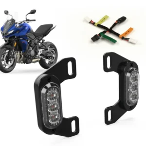 Kit targa indicatori di direzione posteriori Plug-&-Play T3 per Triumph Tiger Sport 660 '22- DENALI Electronics