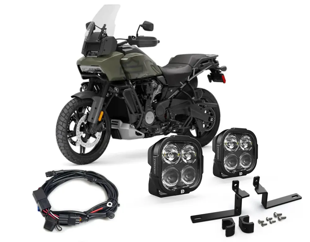 Pacchetto Illuminazione Essenziale DL4 - Harley Davidson Pan America 1250 2021+ DENALI ELECTRONICS