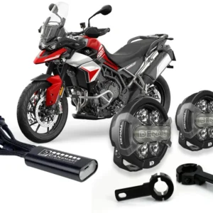 Pacchetto Illuminazione Premium D7 Pro - Triumph Tiger 900 2020+ e Tiger 1200 2022+ DENALI ELECTRONICS