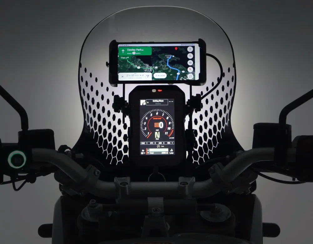 Supporto per telefono Rally per Ducati DesertX DENALI Electronics