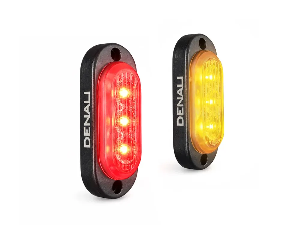 T3-S™ Indicatori di Direzione Intelligenti e Luci Diurne per Moto – Posteriore DENALI ELECTRONICS