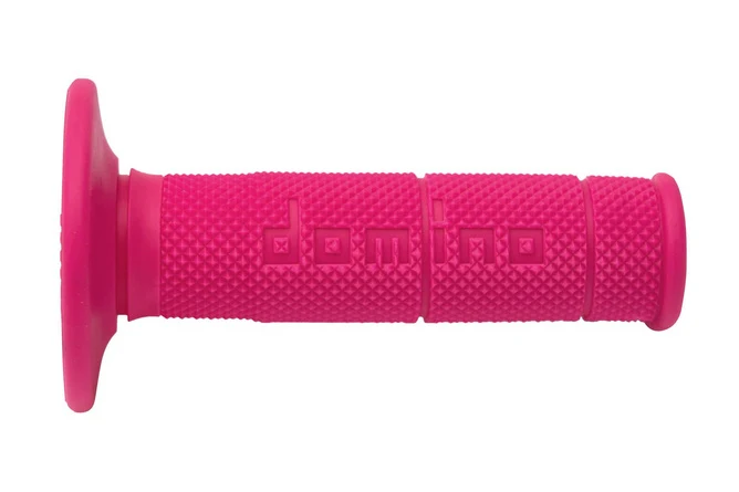 DOM1150.82.43.06-0 Manopole Domino 1150 off-road half waffle rosa (chiuse)