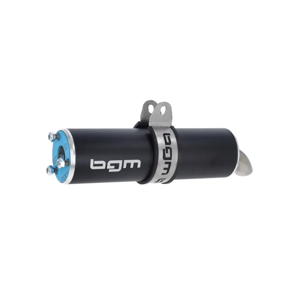 Dopo silenziatore Scarico DDL Nero 60x200x18MM Midrace