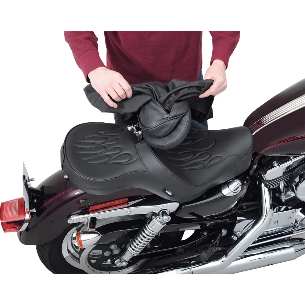 Drag Specialties EZ Glide II Copri schienale convertibile per moto