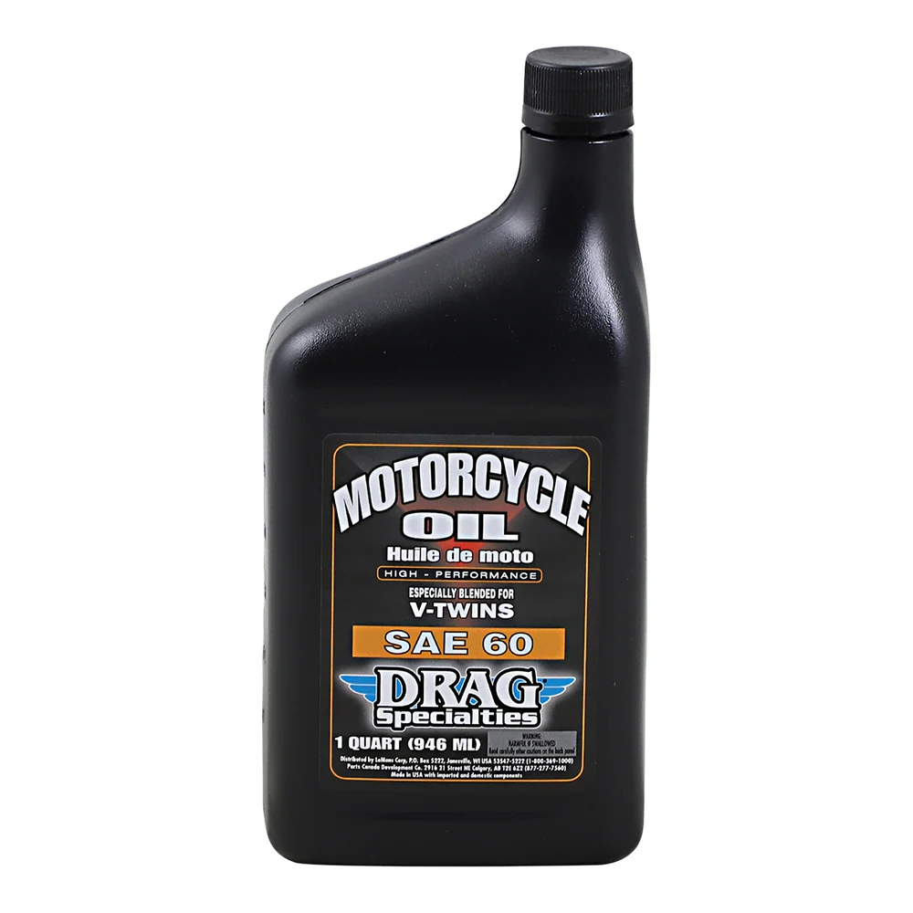 Drag Specialties Olio motore minerale SAE 60 946ml