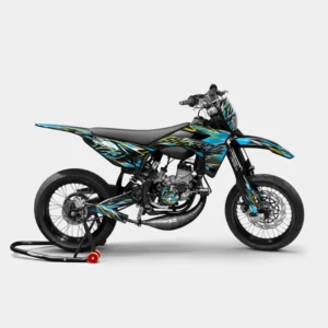 ECLAT - Kit decorativo SHERCO 50cc - Blu