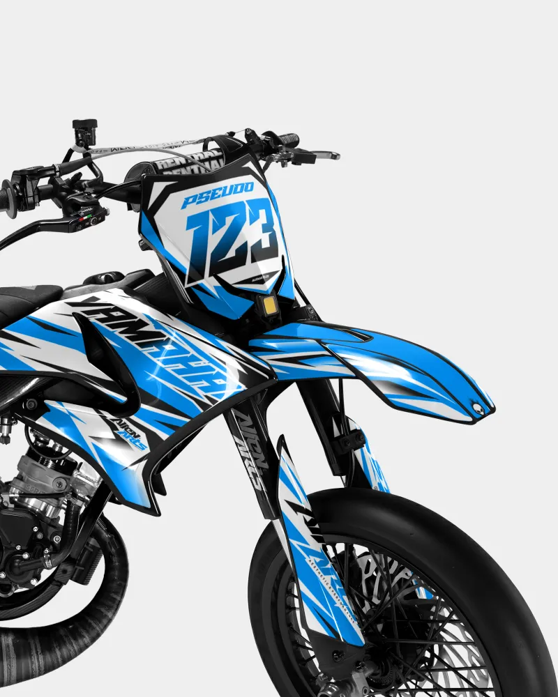 FABLE - Kit decorativo YAMAHA DT 50cc - Blu