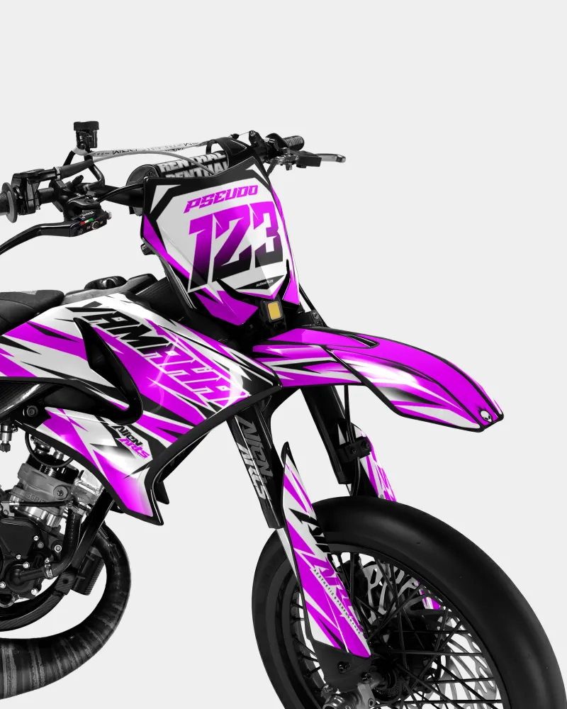 FABLE - Kit decorativo YAMAHA DT 50cc - Rosa