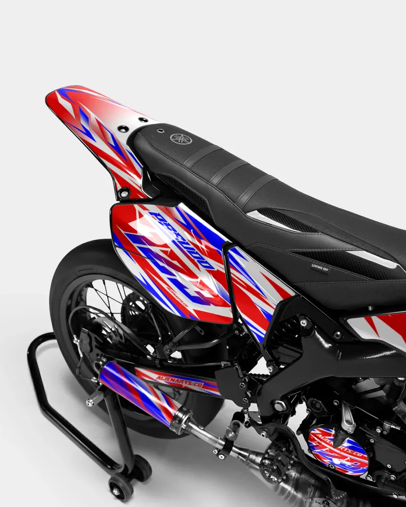 FABLE - Kit decorativo YAMAHA DT 50cc - Rosso Blu