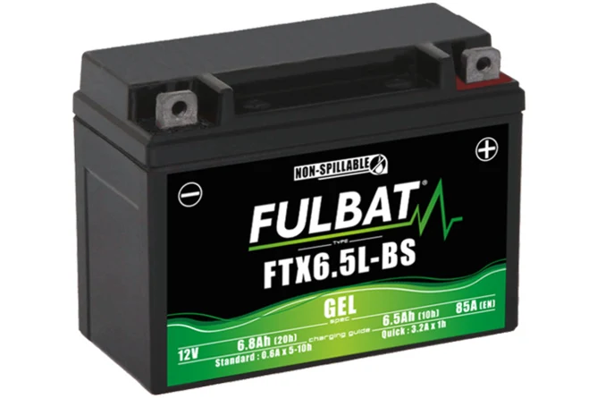 FB550963 Batteria 12V - 6,5Ah Fulbat FTX6.5L-BS Gel