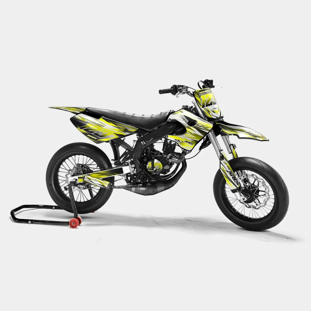 FIKA - Kit decorativo DERBI 50cc - Giallo