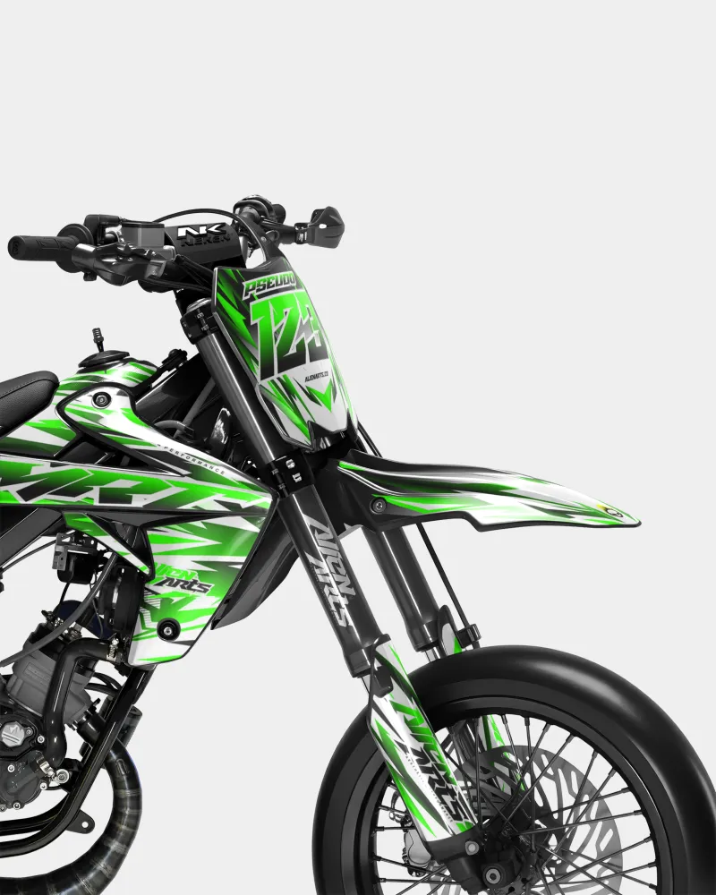 FIKA - Kit decorativo RIEJU 50cc - Verde