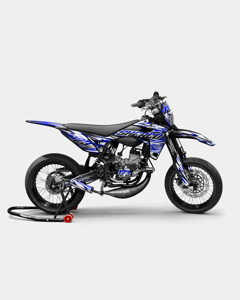 FIKA - Kit decorativo SHERCO 50cc - Blu scuro
