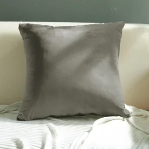Cuscino quadrato 45x45 cm velluto grigio chiaro TYGA (Copia) FLORENCE