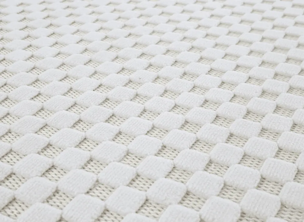Tappeto quadri grigi 200 x 290 cm MATILA FLORENCE