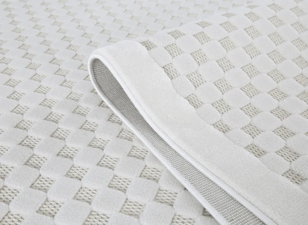 Tappeto quadri grigi 200 x 290 cm MATILA FLORENCE