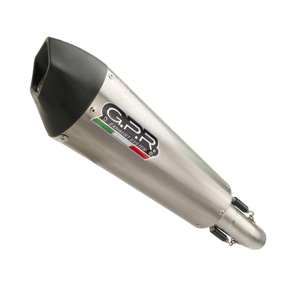 GPR SCARICO COMPATIBILE CON MOTO MORINI X-CAPE 650 2021-2023, GP EVO4 TITANIUM