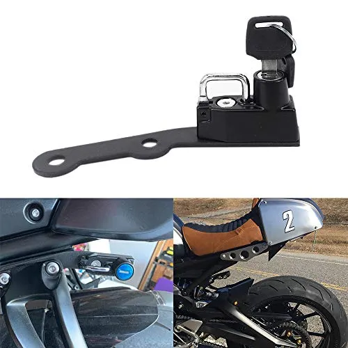 GUAIMI Blocco del casco motociclo di standard, nero
