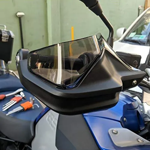 GUAIMI Protezione Scudo Manubrio Paramani Moto per B-M-W R1200GS Marrone