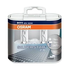 Halogen OSRAM SILVERSTAR H11 12V 55W + 60% DUO & COD:3ROSVS11-DUO_PL