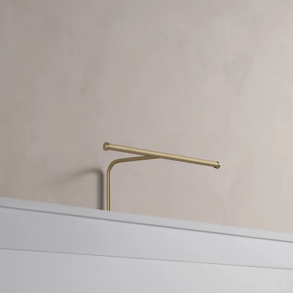 Harrow Lampada per quadri piccola – Ottone Antico