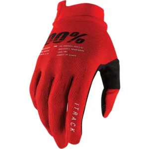 HDP33306595 Guanti 100% iTRACK rosso M