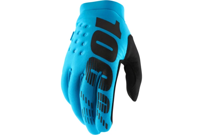 HDP-33307194 Guanti cross 100% Brisker turquoise XXL