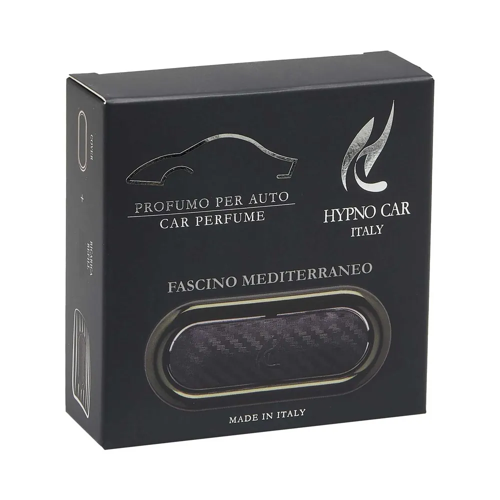 HYPNO CASA Profumatore Deodorante per Auto Verde Fascino Mediterraneo