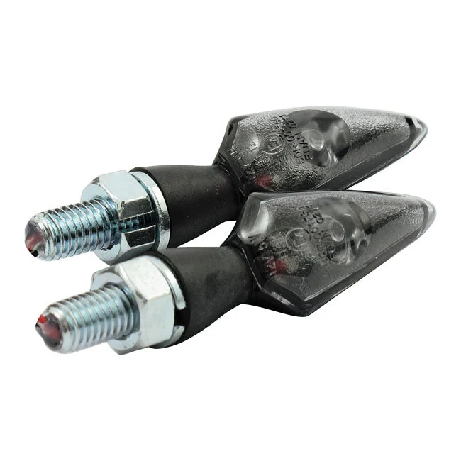 Indicatori di direzione Power Stream LED Lente nera fumé