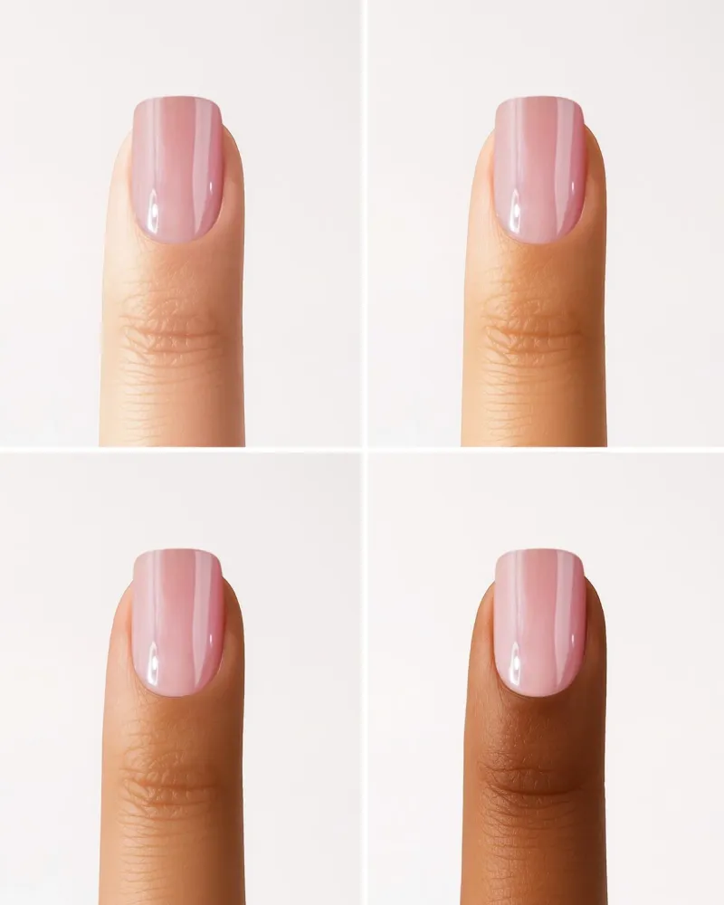 Jetset Extra Corte Quadrate Press Ons Soft Gel