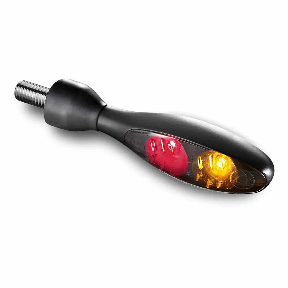 Kellermann Micro 1000 DF 3 1 Mini LED Motorcycle Taillight / Turn Signal Nero